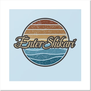 Enter Shikari Retro Waves Posters and Art